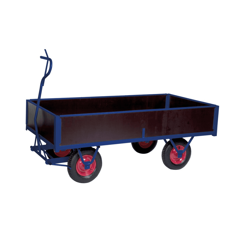 Sidor/gavlar till flakvagn