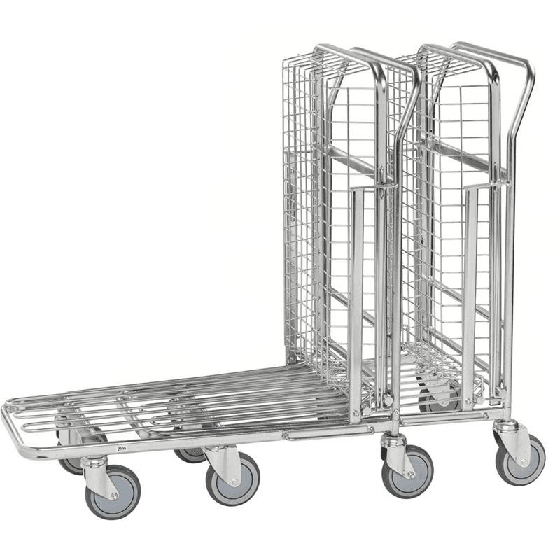 Butiksvagn toppkorg stackningsbar