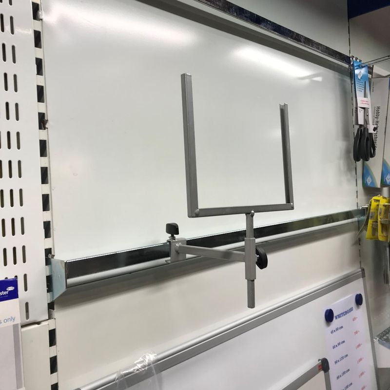 Skylthållare A5 grå - begagnad