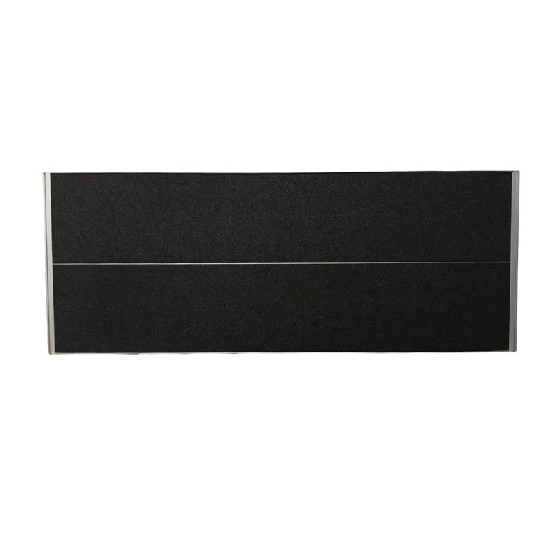 Bordsskärm 180x70 cm antracitgrå - begagnad