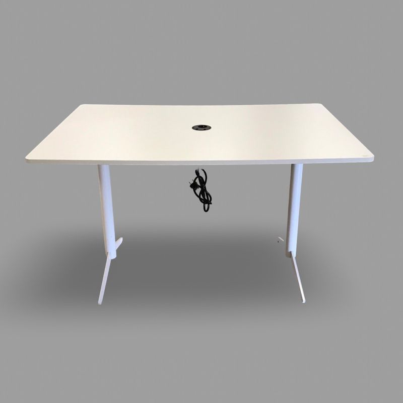 Bord 80x120 cm vit - begagnad