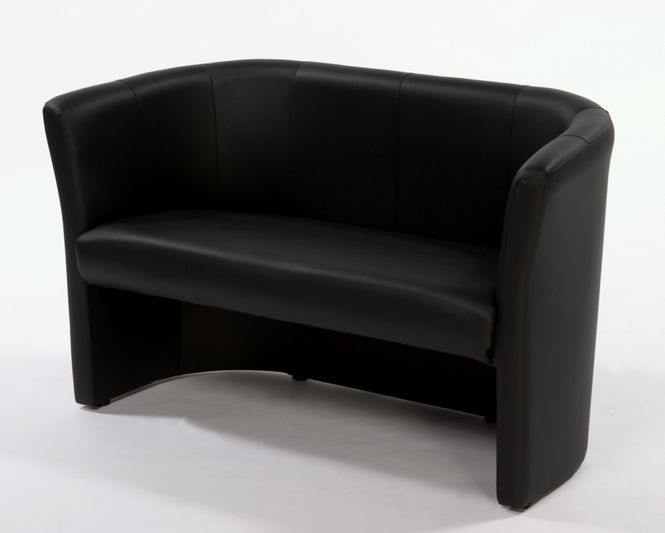 Huvudbild Clubsoffa 2-sits Aurel svart