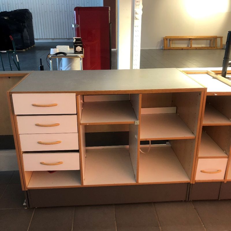 Butiksdisk Hestra 7 delar - begagnad