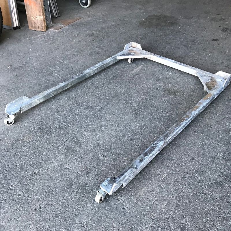 Pallvagn låg 1200x800 - begagnad