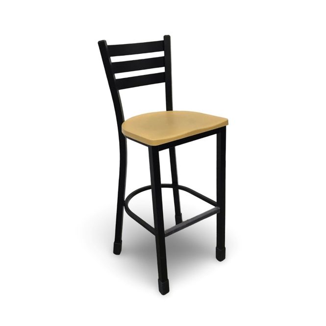 Huvudbild Barstol beige/svart - begagnad