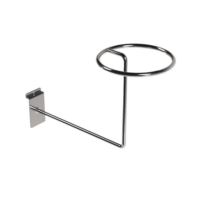 Huvudbild Hattarm ring spårpanel höjd 200 mm krom