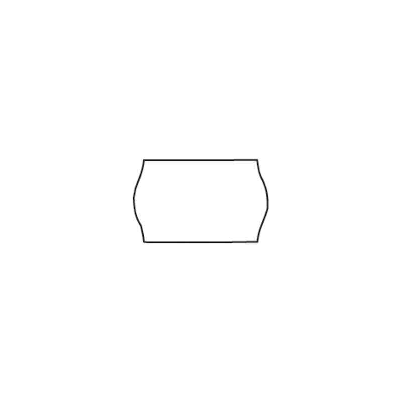 Etikett 26x16mm G2 vit