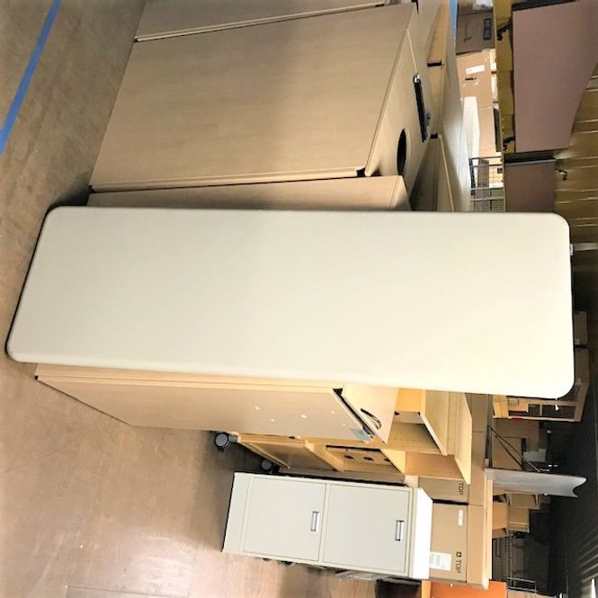 Huvudbild Bordsskärm Softline ljusbeige 180x60 cm - ...