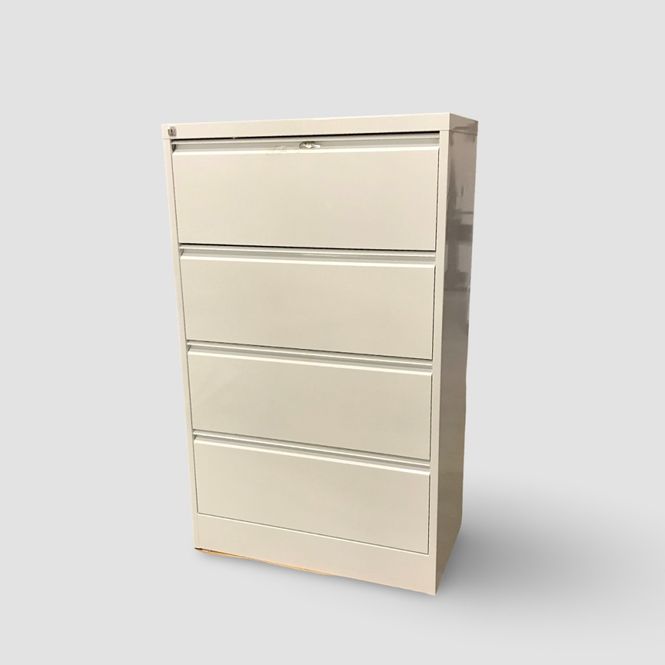 Huvudbild Hängmappsskåp Pendaflex 4 lådor vit