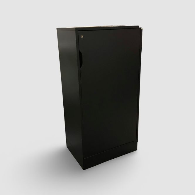 Huvudbild Förvaringsskåp med hyllplan svart