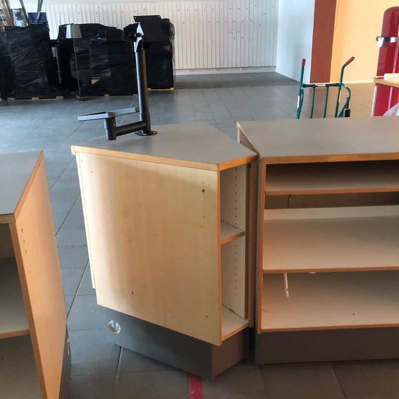 Butiksdisk Hestra 7 delar - begagnad