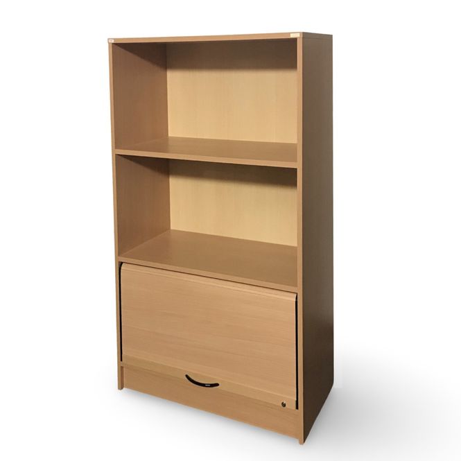 Huvudbild Kontorsskåp med jalusi boklaminat