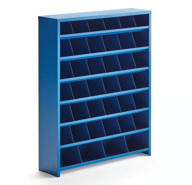 Huvudbild Sorteringsfack 40 fack | Blå plåt