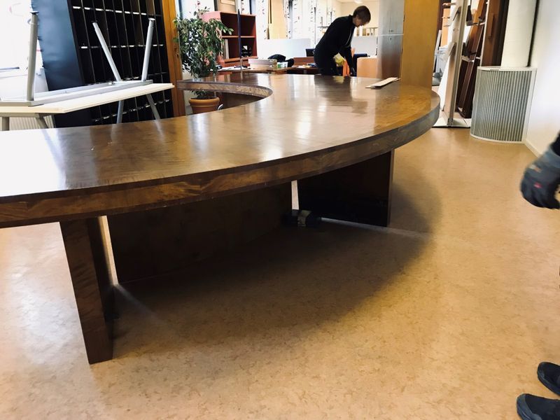 Domarbord 4730 mm - begagnad