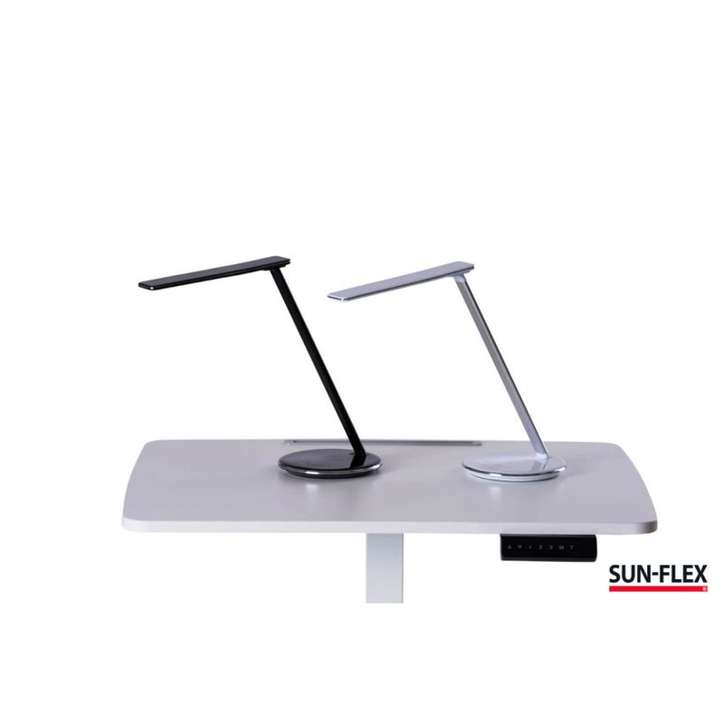 Qlite skrivbordslampa LED med mobilladdare