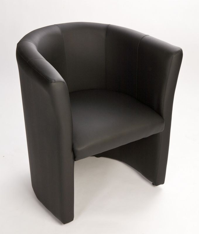 Clubfåtölj Aurel svart