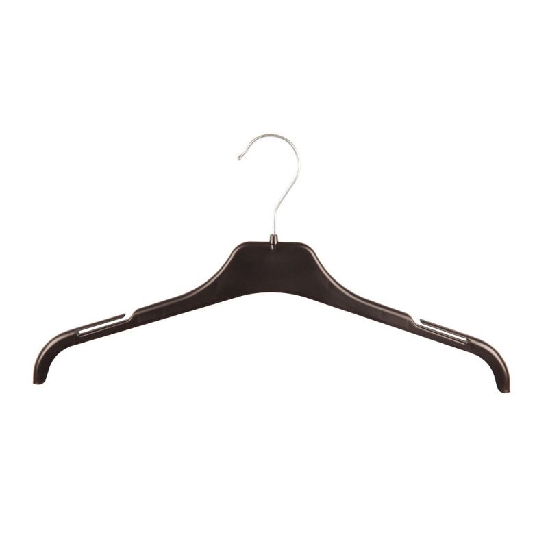 Klädhängare 43cm 180-pack svart