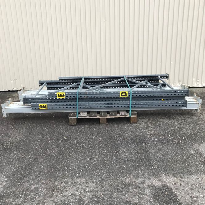 Huvudbild Pallställ Hövik P90 höjd 2m Paketpris - begagnad