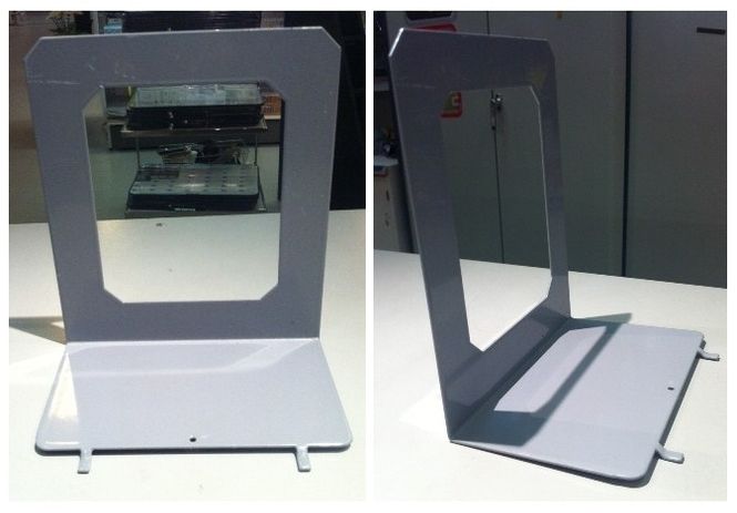 Huvudbild Bokstöd Hestra silver - begagnad