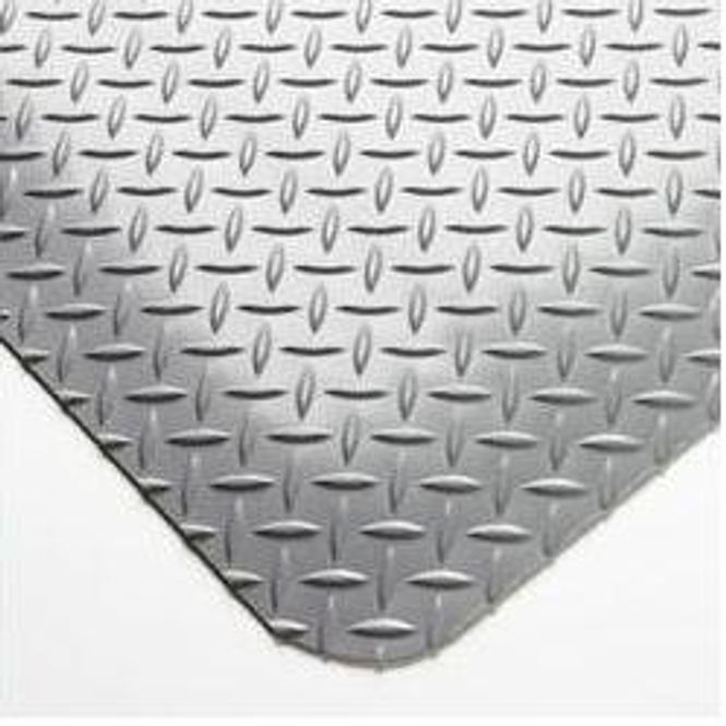 Huvudbild Arbetsplatsmatta Yoga Deck Arbetsplatsmatta Grå