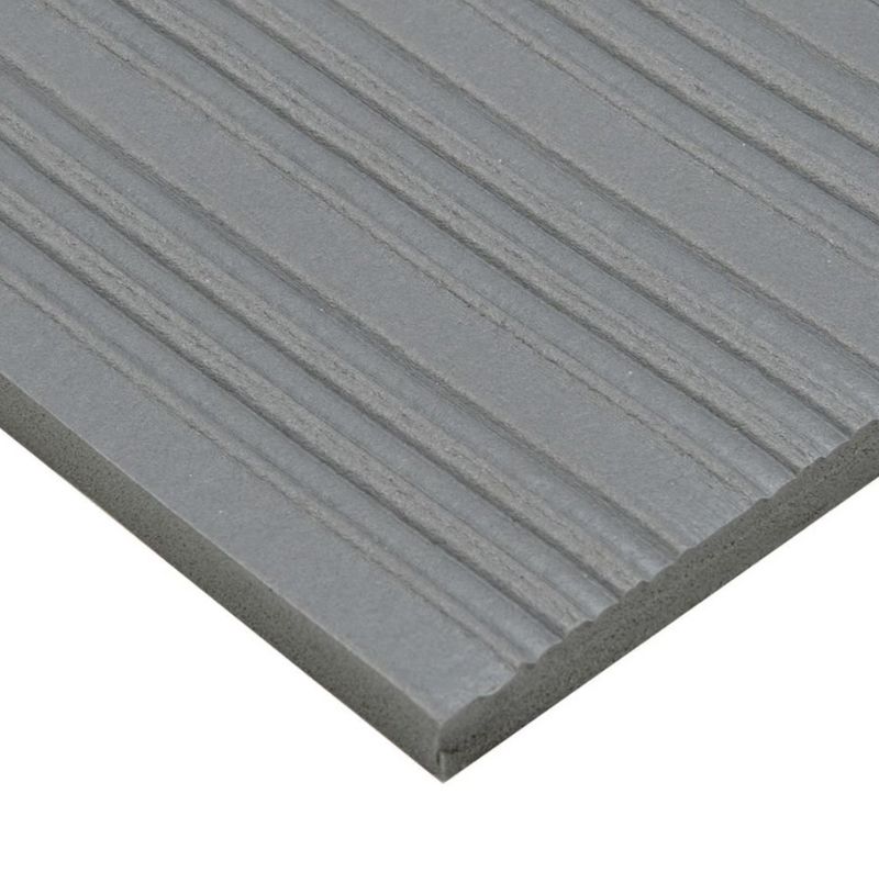 Arbetsplatsmatta Soft 91 cm | Grå