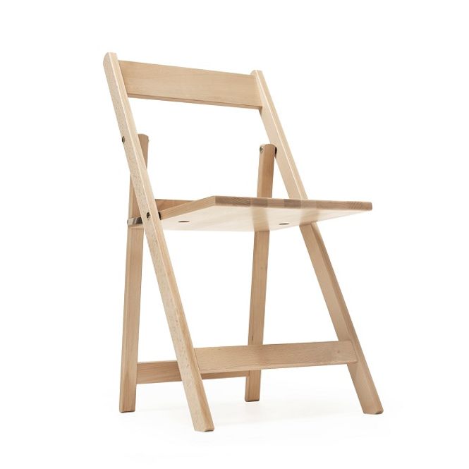 Huvudbild Klappstol fällbar trä | två färger