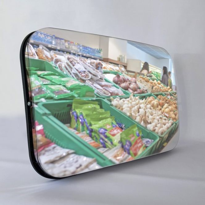 Huvudbild Butiksspegel SS rektangulär 400x600 mm