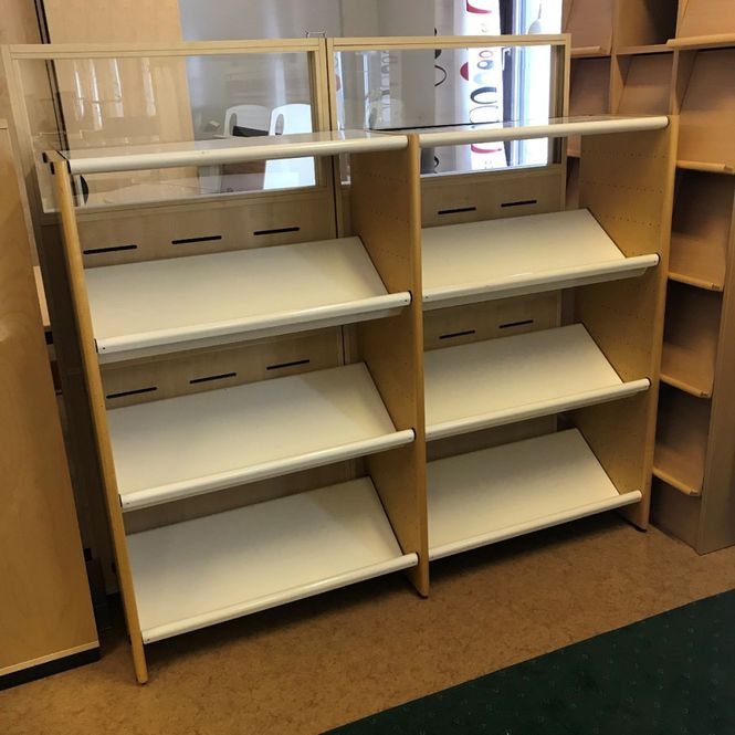 Huvudbild Broschyrställ / tidskriftshylla - begagnad