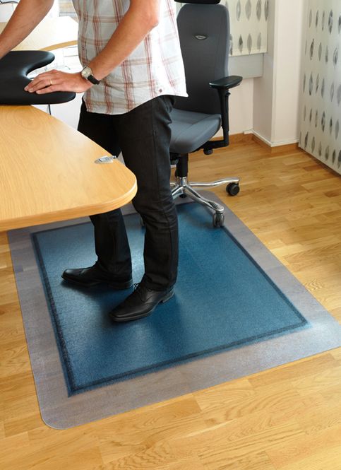 Huvudbild Arbetsplatsmatta SOS golvskydd