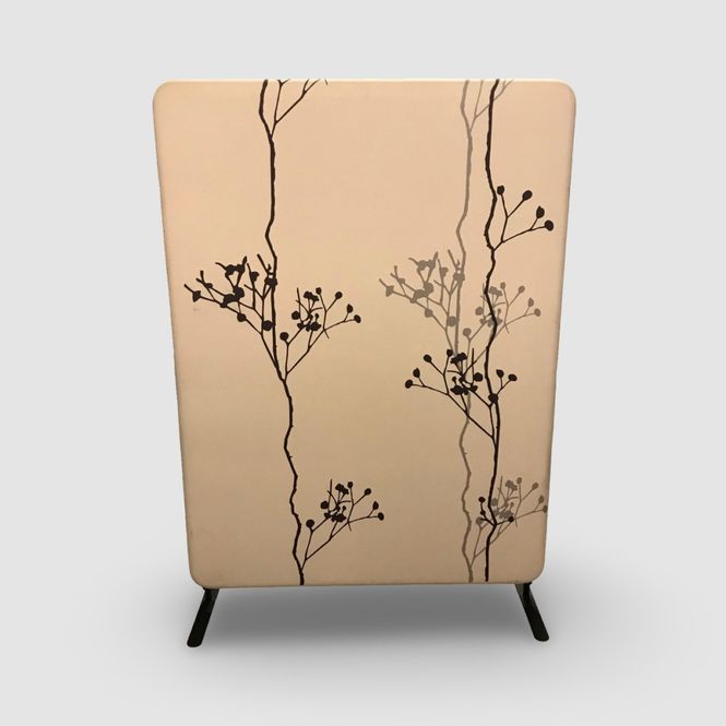 Huvudbild Skärmvägg Softline beige med mönster - begagnad