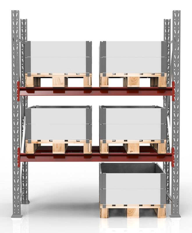 Pallställ startsektioner Höjd 2500mm