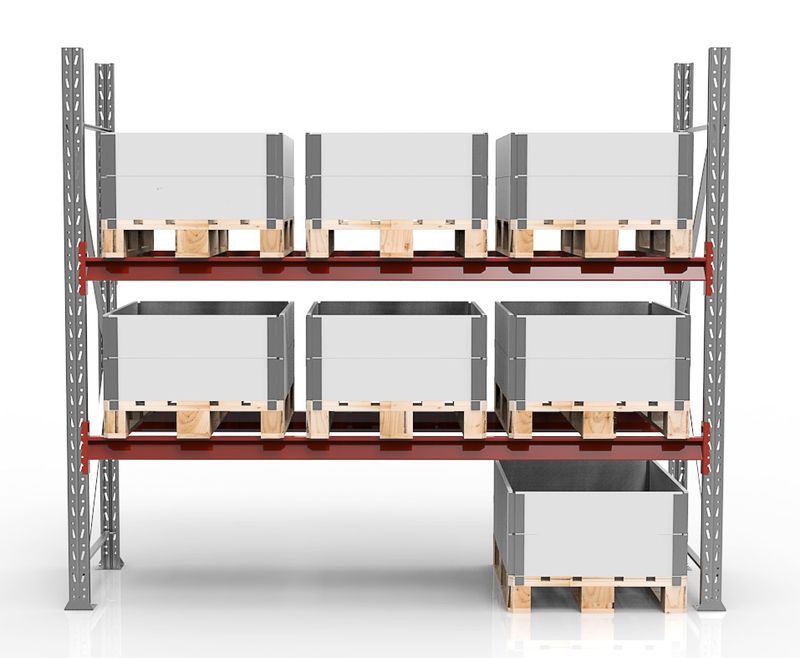 Pallställ startsektioner Höjd 2500mm