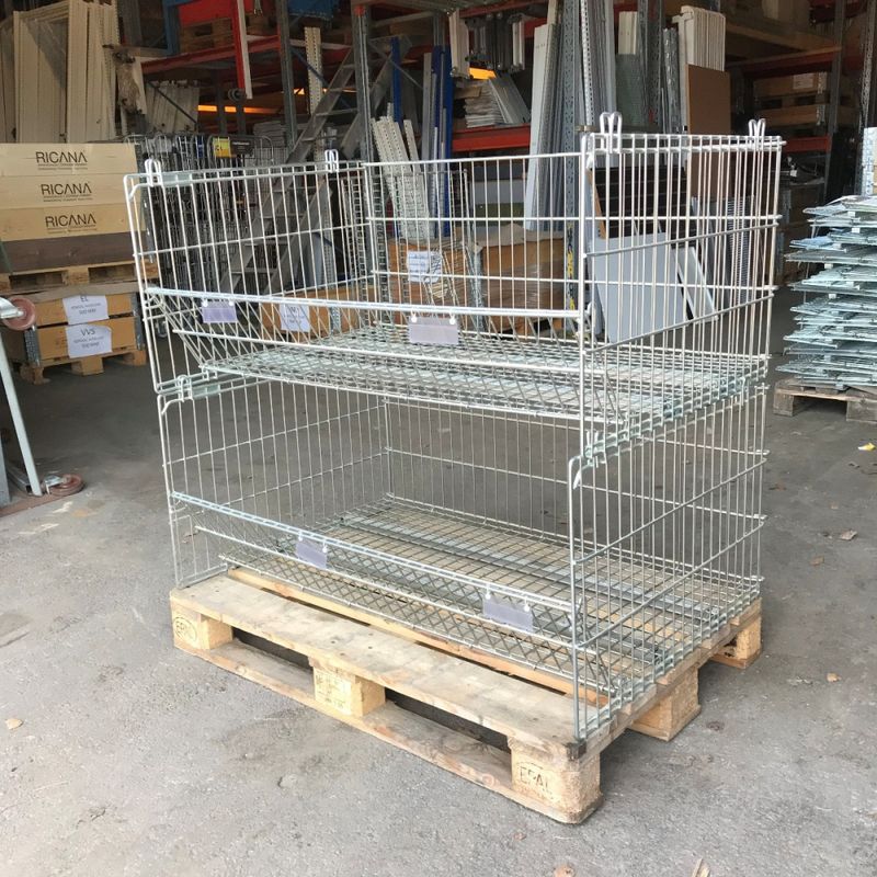 Stapel-/pallkorg Stockholm - begagnad