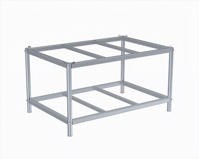 Huvudbild Pallbord med pallstyrning | Elförzinkad